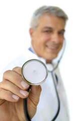 doctor with stethoscope