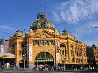 Fototapeta premium Flinders Street Station