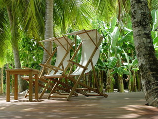 Obraz premium sun loungers