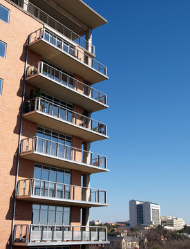 downtown condo patios