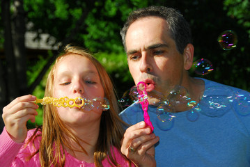 family summer bubbles
