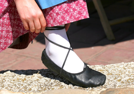 Chaussons de danse contemporaine