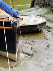 boats in mud