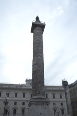 Fototapeta premium close view of trajan column