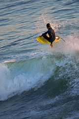 shredding and flying on the california coast