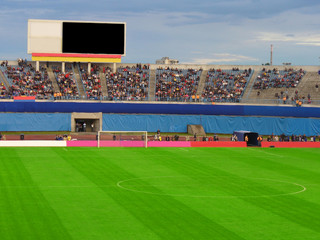 football soccer stadium