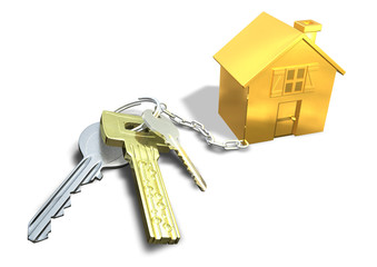 Gold House Key Gold House Key