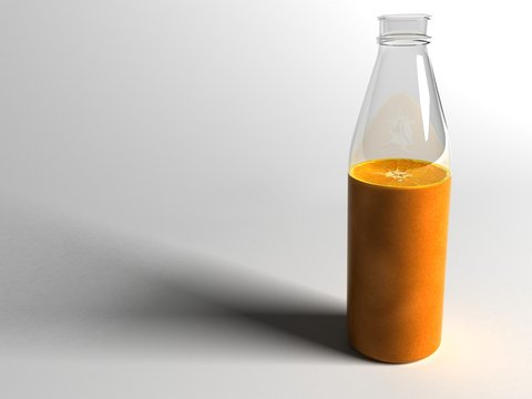 orange bottle