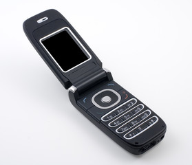 mobile phone with clipping path