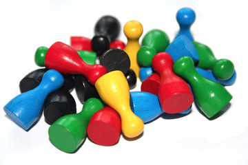 haufen spielfiguren