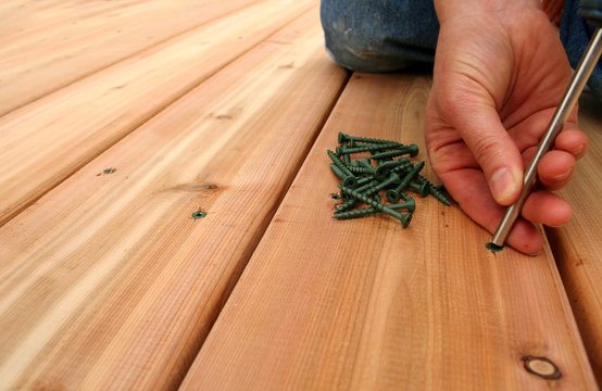 Screwing Decking