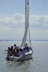 Naklejka premium sailing
