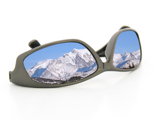 r&eacute;flection sur lunettes 16