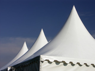 three tents