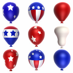 patriotic balloons