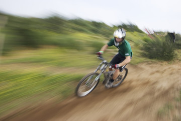 mountain biking