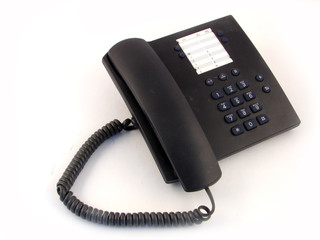 black telephone