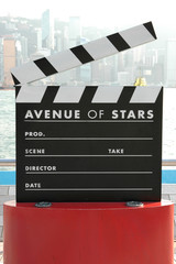 Fototapeta premium film clapboard