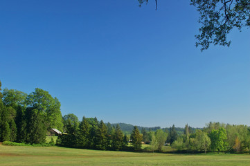 spring countryside