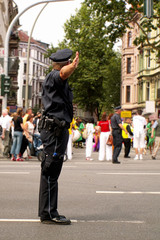officer at duty