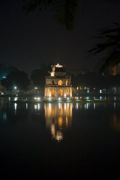 turtle pagode hanoi