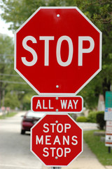 stop or else!