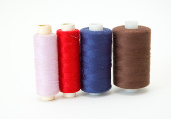 Fototapeta na wymiar sewing cotton