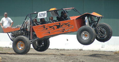 orange sand car