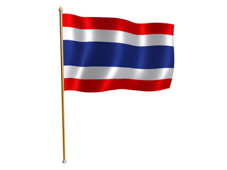 thailand silk flag