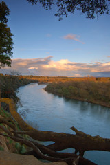 Fototapeta na wymiar scenic river landscape