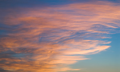 fleecy clouds at dawn - image 17