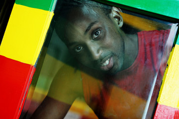 through the window - reggae colors