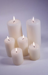 Fototapeta na wymiar candles