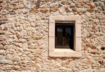 Fototapeta na wymiar mediterranean window