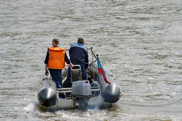 saving boat