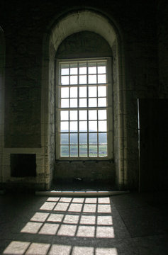 Sunshine Through Arched Windows In Stirling Castle