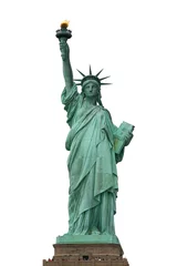 Deurstickers Vrijheidsbeeld statue of liberty