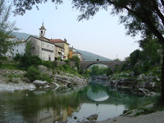Fototapeta na wymiar Riviere Soca - Słowenia