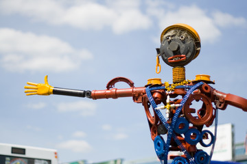 Fototapeta premium motor mechanic