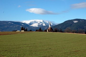 schneeberg from ternitz austria