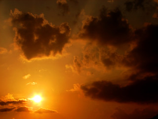 burning sky