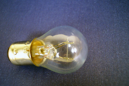 a small lightbulb