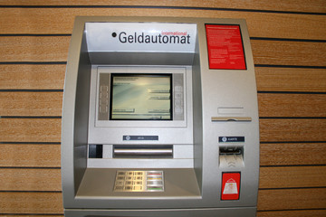 geldautomat - obrazy, fototapety, plakaty