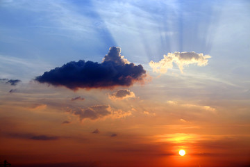 couché de soleil
