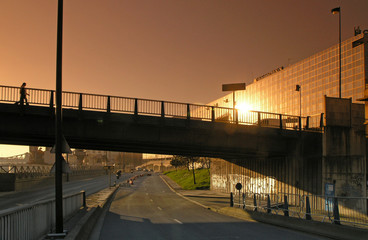 Obraz premium paysage urbain