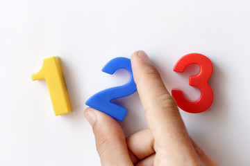 number fridge magnets