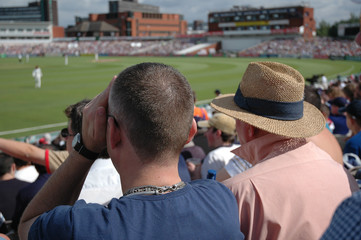 cricket spectators