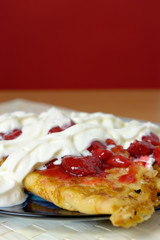strawberry crepes