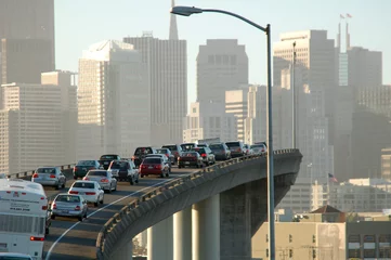 Fotobehang San Francisco skyline