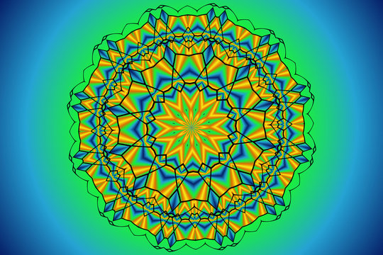 ocean mandala